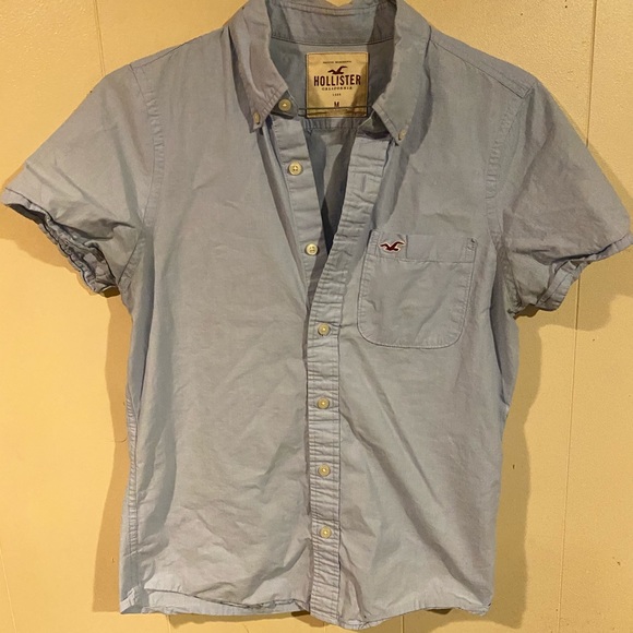 Hollister button up short sleeve - Picture 1 of 2